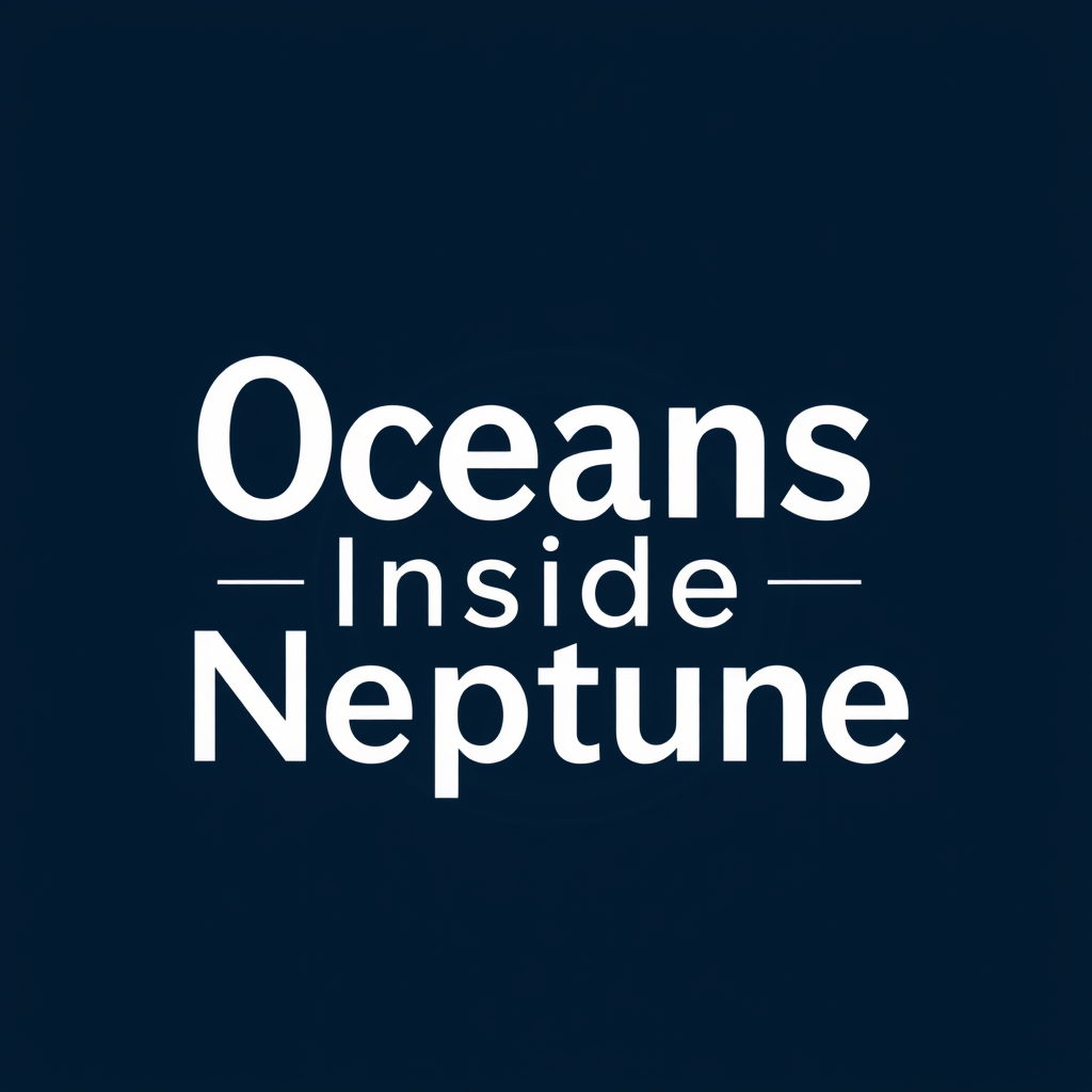 Oceans Inside Neptune Photo